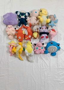 Pikachu Plushie Collection
