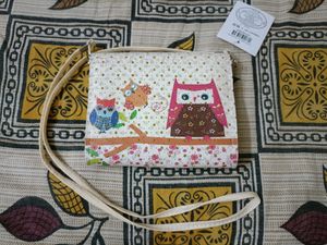Ladies Purse Printed Owl