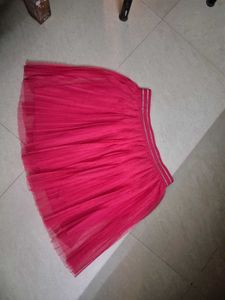 Cute Pink Tulle Skirt