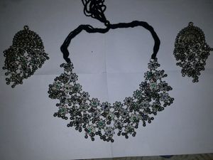 Oxidized Heavy  Jewellery set