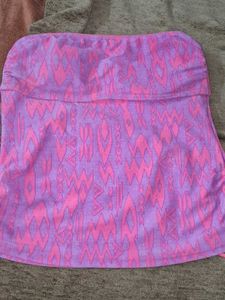 Pink & Purple Pattern Top