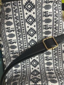 Fargo Patterned Pouch