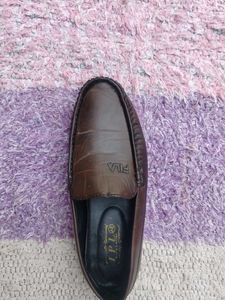 Brown Leather Loafers
