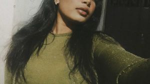 Olive Gree Glittery 🌟 Full sleeve Top