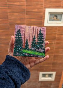 Mini Forest Scene Painting