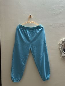 Blue Woollen Track pant