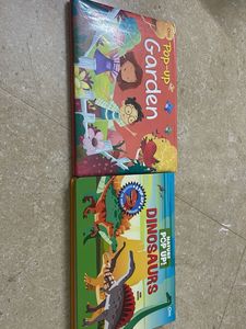 Pop-Up Garden & Dinosaurs Books