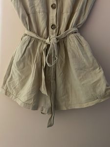 Casual Tan Romper
