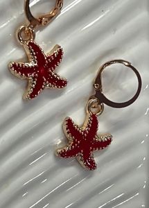 Starfish Drop Earrings
