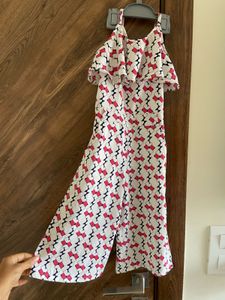 Strappy Girls' Jumpsuit