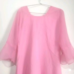 Pink Midi Dress