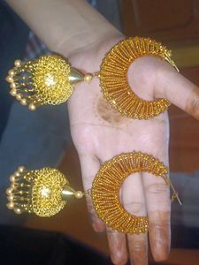 New Golden Long&#39;s Earings