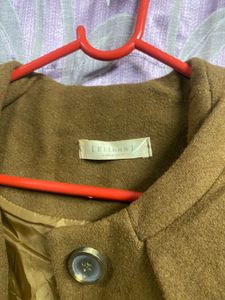 imported Vitange Korean Woman Brown Coat