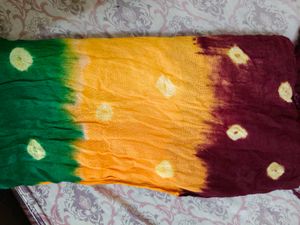 Colorful Bandhani Print Dupatta