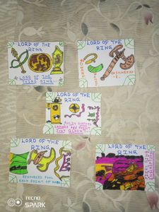 LORD OF THE RING. VIP CARDS.