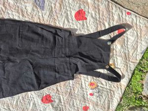 Vintage Black Overalls