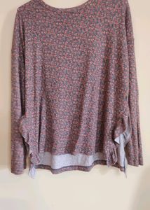 Cute Floral Sweatshirt