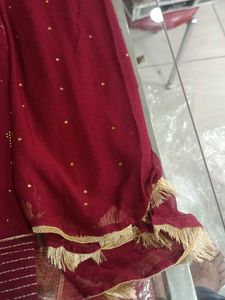 Elegant Maroon Salwar Kameez