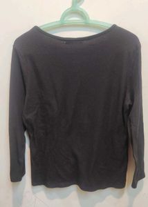 Black Long Sleeves Crop Top🖤