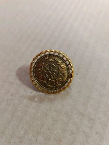 Vintage Floral Statement Ring