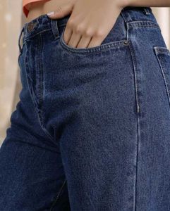 Shein Full Length Turn Up Hem Straight Fit Jeans W