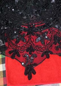 Beautiful Cape With Cutdana Work