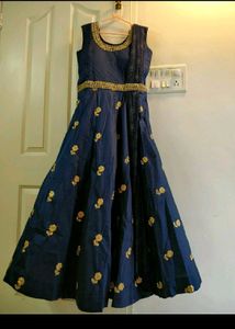 Sale Price New Elegant Blue Ethnic Gown