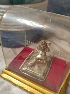 Vintage Silver Baby Krishna Statue