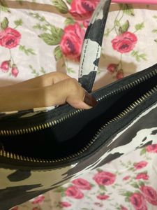 Cow Print Mini Bag