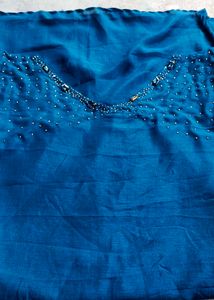 Beautiful Stone Work Kurti