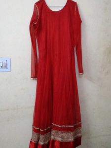 Heavy Red Gown