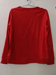 Red Calvin Klein Sweatshirt