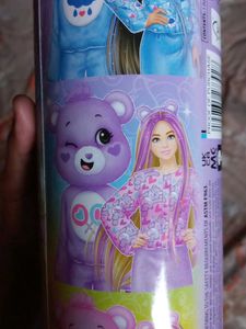BARBIE CUTIE REVEAL CARE BEAR LILAC DOLL