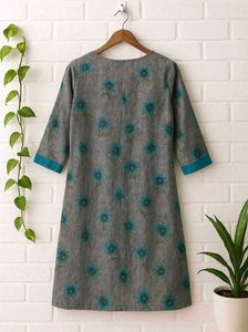Floral Print Kurta Set