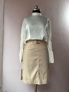 Beige Skirt