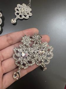 SILVER NECK SET