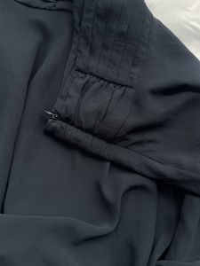 Navy Blue Midi Skirt