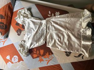 Silky Ivory Two-Piece Set