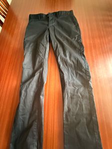 Black Straight Leg Pants