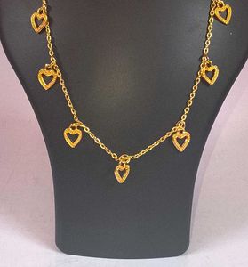 Gold Heart Charm Necklace trending attractive
