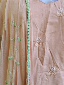 Elegant Embroidered Kurta Set