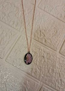 Resin Real Flower Pendent