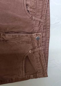 BROWN STRAIGHT JEANS