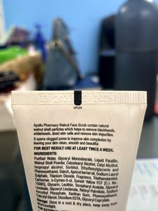 Apollo Pharmacy Walnut Face Scrub
