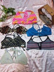 Bikini Top Bundle - 6 Cute Tops