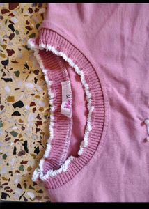 PINK Korean Sweatshirt Top