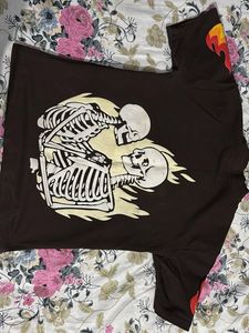 Brown &#39;Stranger&#39; Graphic Tee