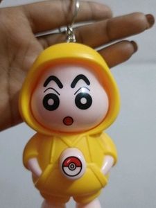 Shinchan Keychain Figurine