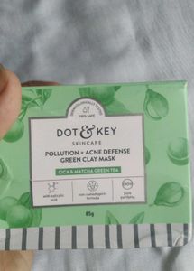 Dot & Key Green Clay Mask