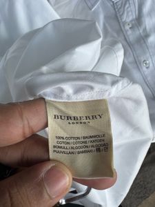 Burberry white shirt